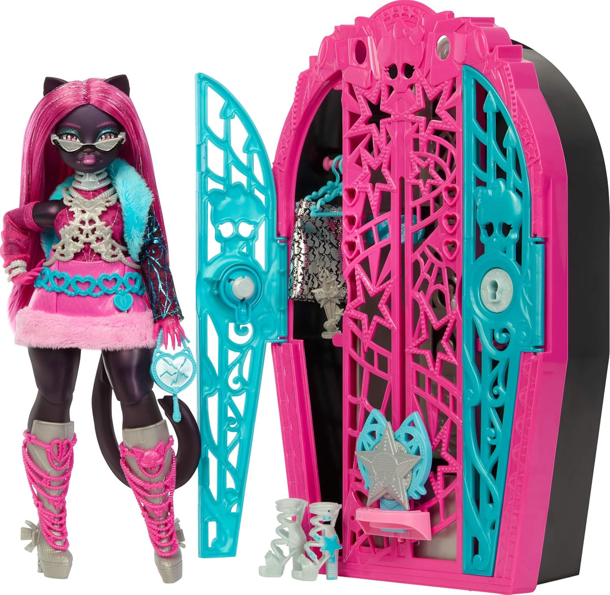 Monster High Skulltimate Secrets Catty Noir Doll JBG82