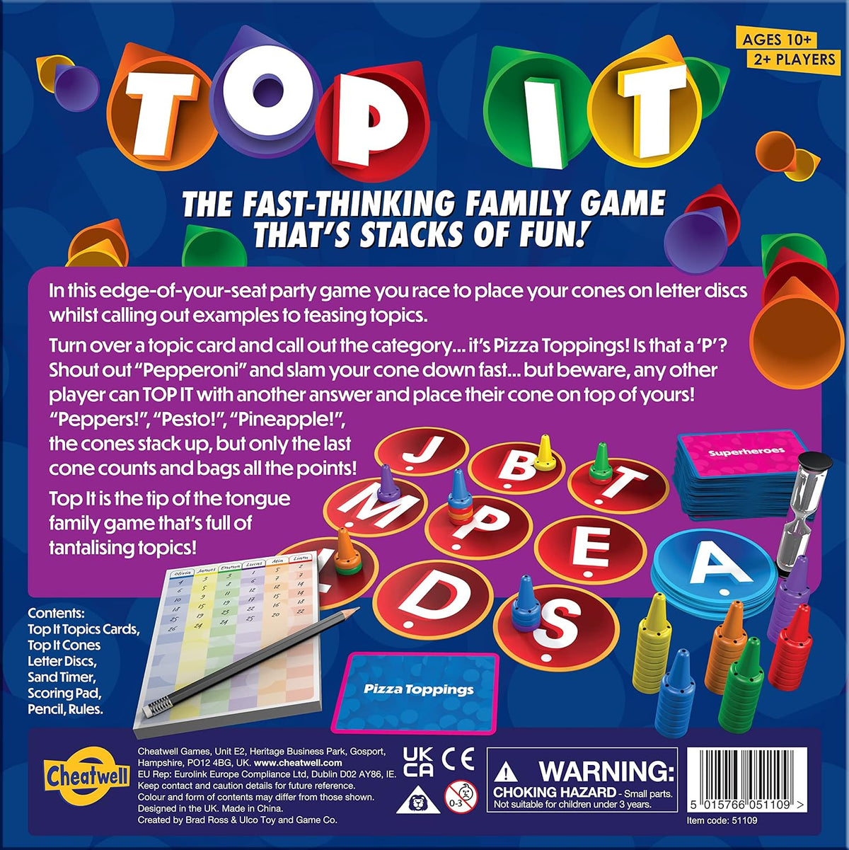 Games Top It, The Fast Thinking Naming Game - view 3