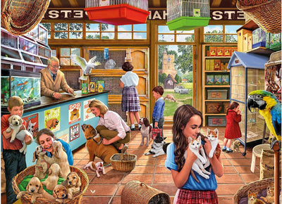 Ye Olde Shoppe Pet Shoppe 1000pc Puzzle