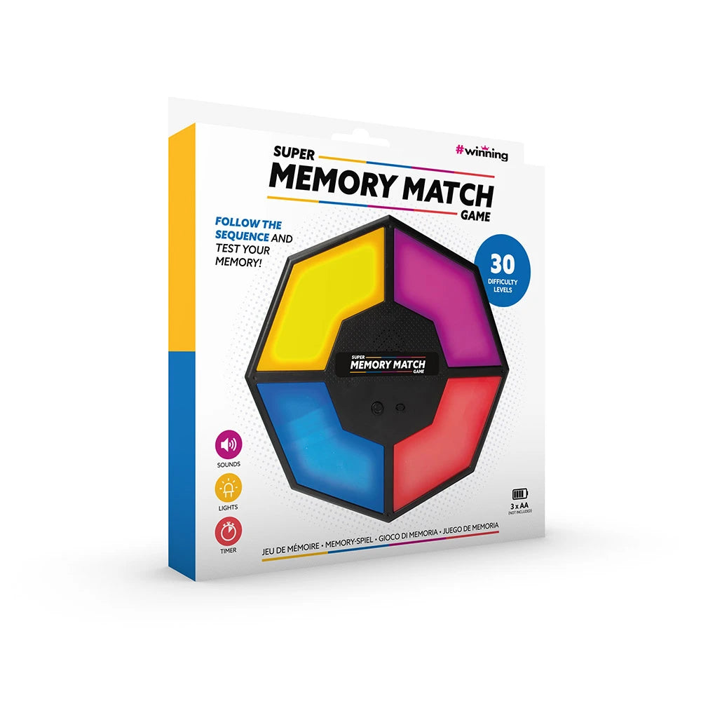 Super Memory Match Game with 30 Difficulty Levels