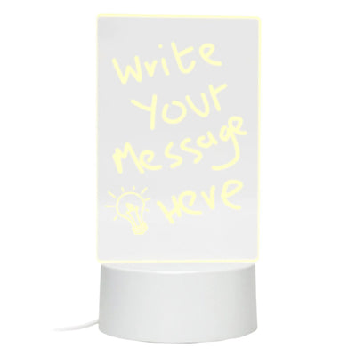 Light Up Bedside Memo Board with Marker