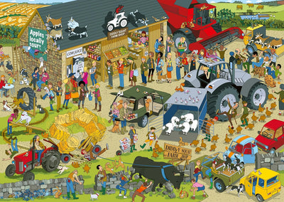 Ravensburger Adult Puzzles Diddly Squat Farm 1000 Piece Puzzle