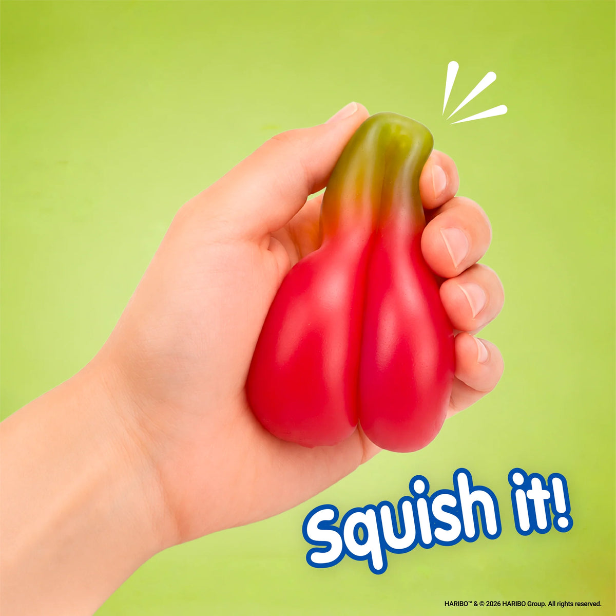 Haribo Happy Cherry Squishy Toy