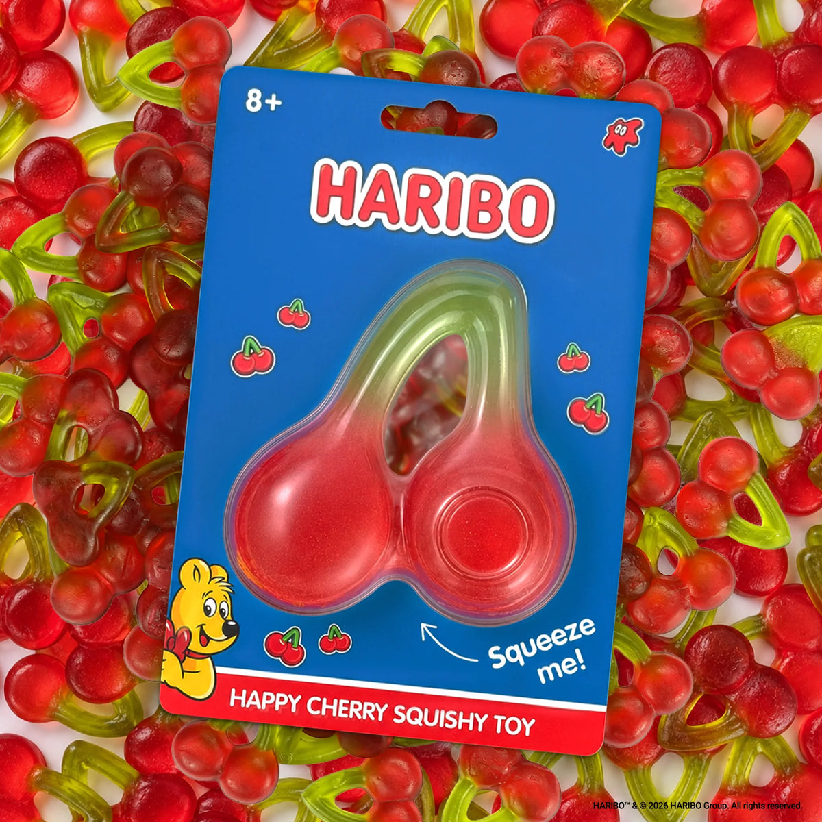 Haribo Happy Cherry Squishy Toy