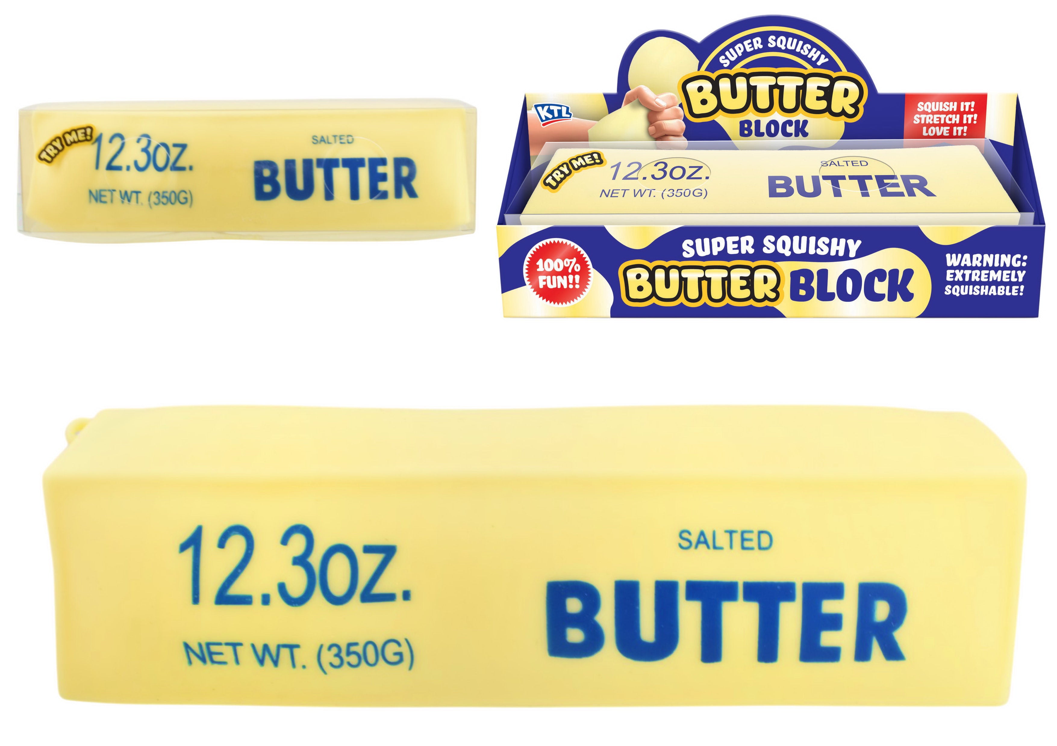 Large Squishy Butter 21cm in box