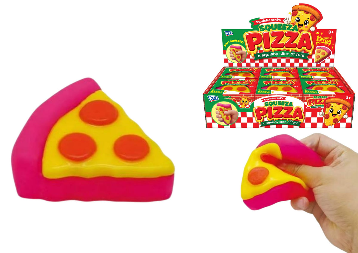 Squishy KTL Pizza Slice In Colour Box & Display Box