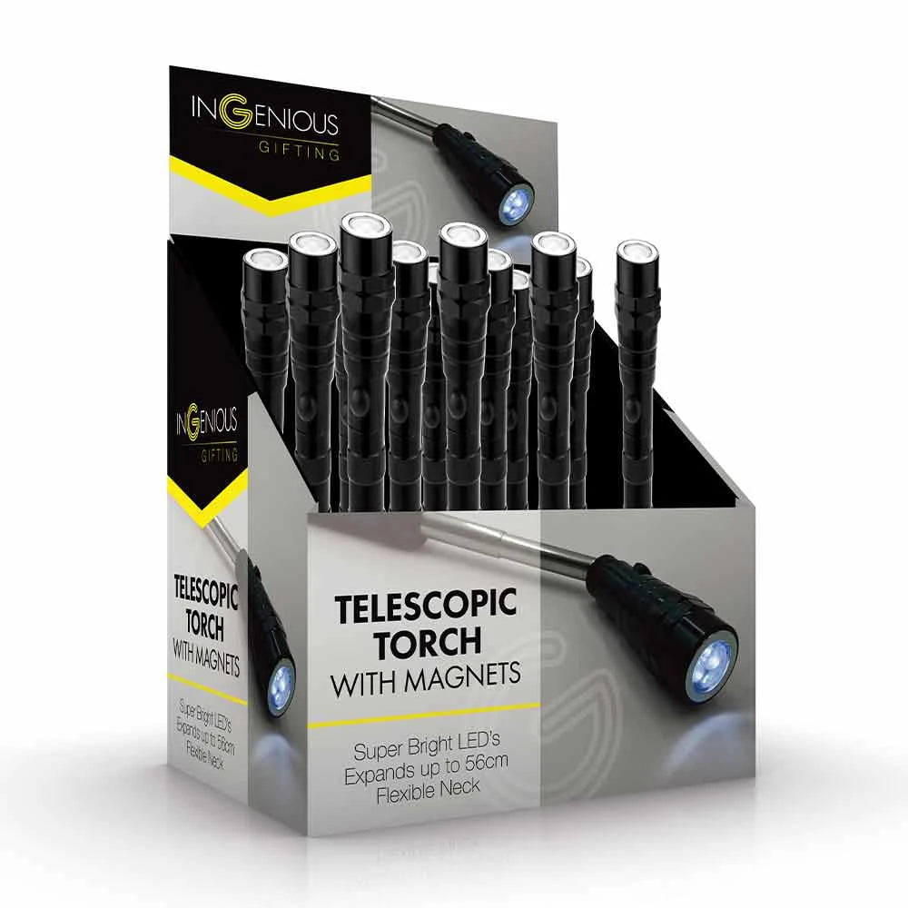 Telescopic Torch with Magnets