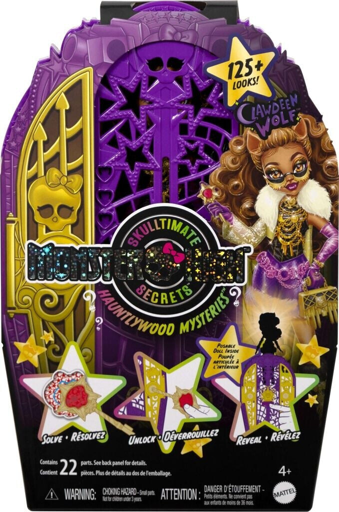 Monster High Skulltimate Secrets Clawdeen Wolf Doll JBG80 - view 2