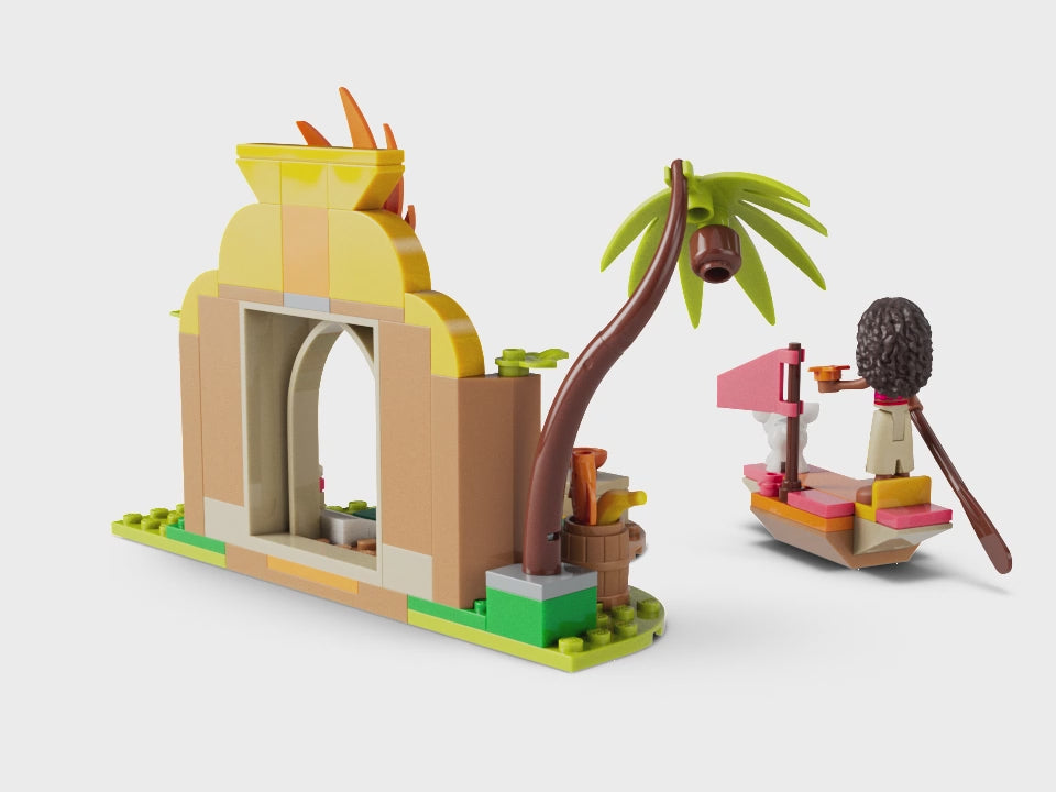LEGO 43282Disney Moana Village House & Boat Building Toy