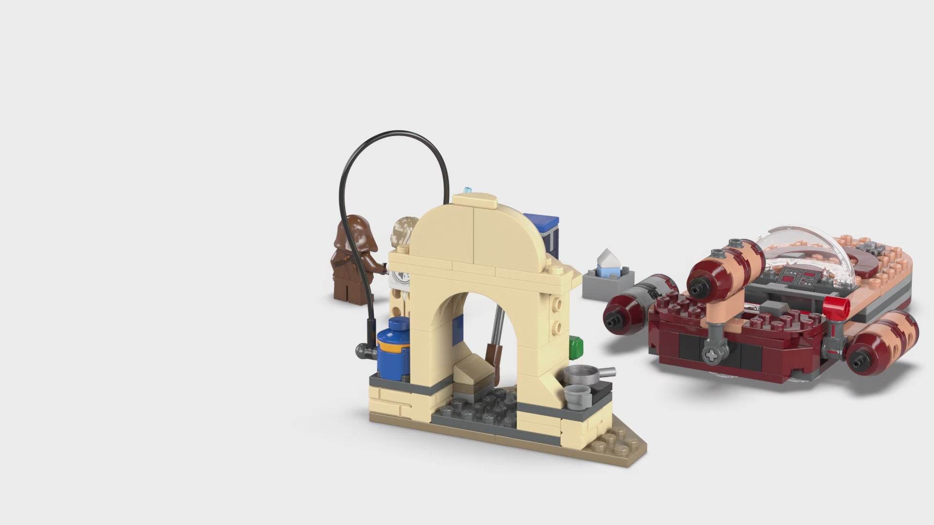 Load video: LEGO 75420 SMART Play Luke's Landspeeder