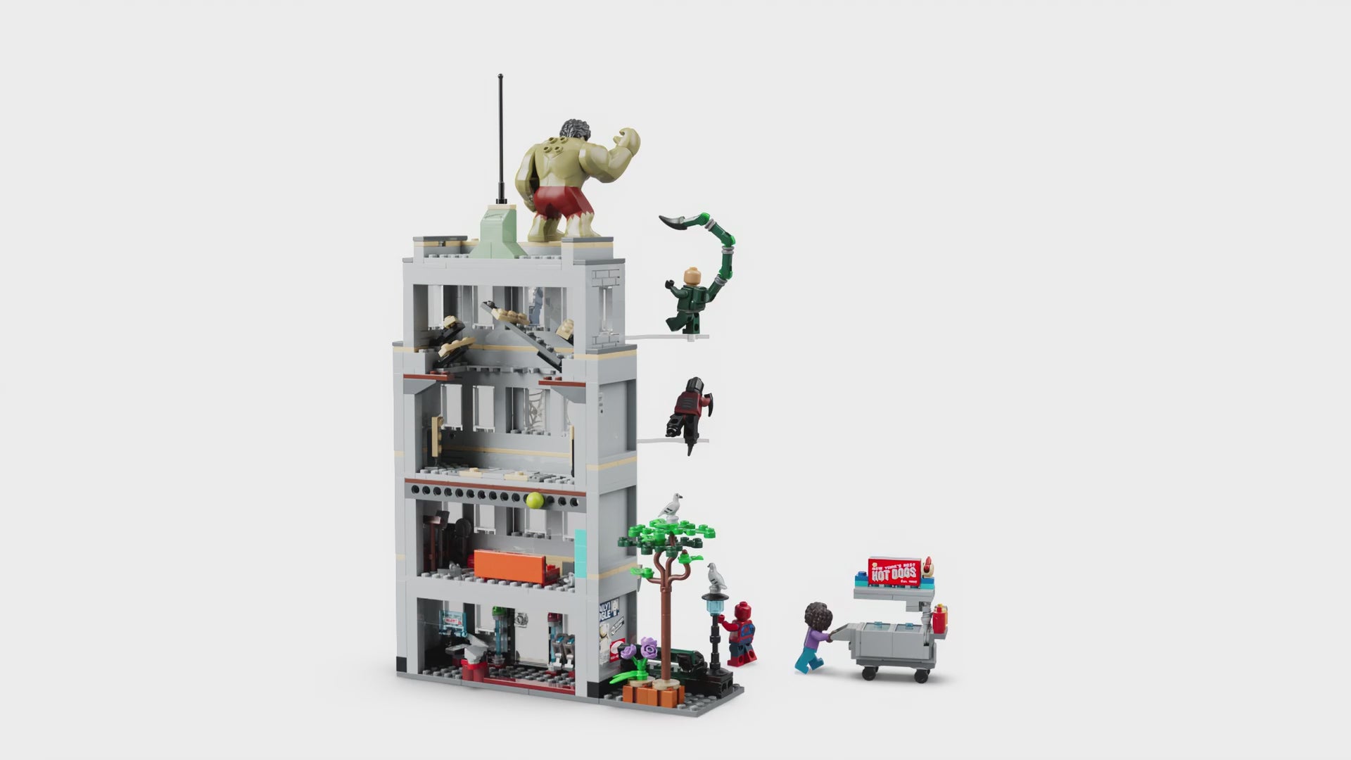 LEGO 76350 Marvel Spider-Man vs. Hulk Epic Clash