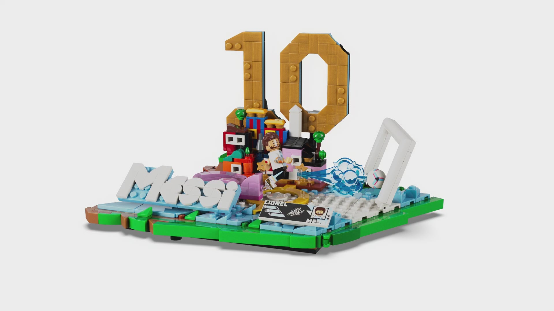 LEGO 43011 Editions Football Lionel Messi – Soccer Highlights