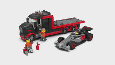 LEGO 60493 F1 Display Truck with Audi F1 Race Car