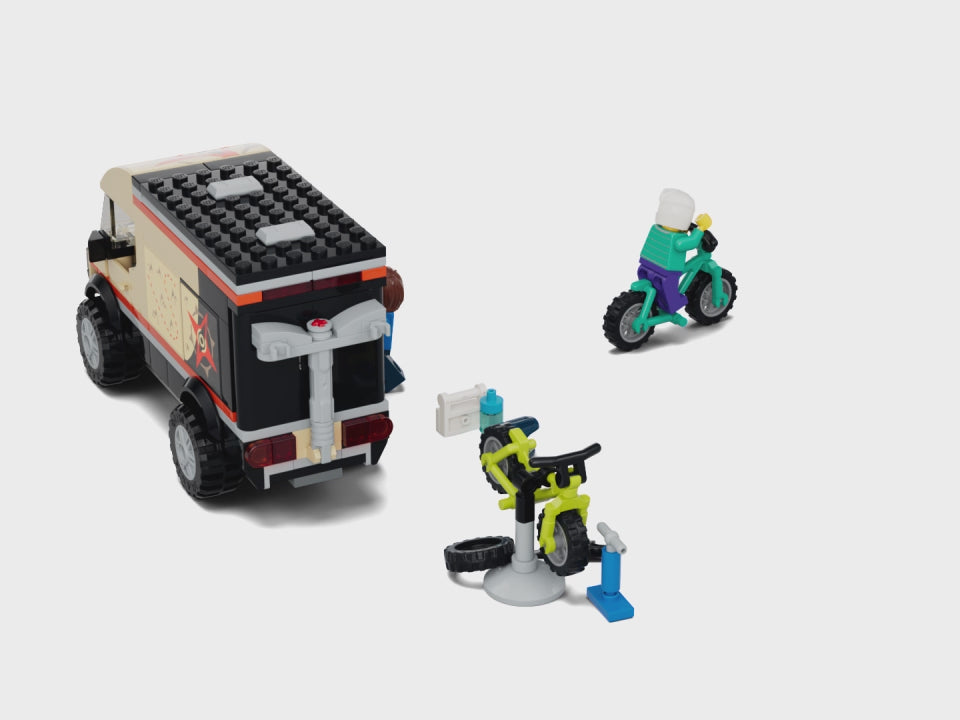 LEGO 60512 City Mountain Bike Adventure Van - Toy Vehicle