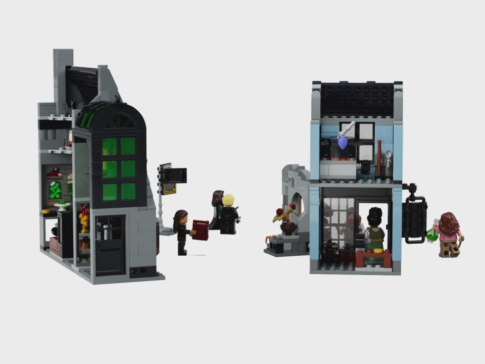 LEGO 76471 Harry Potter™ Knockturn Alley™ Wizarding Shops