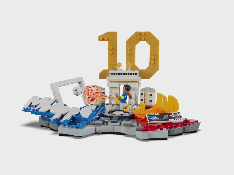 LEGO 43013 Editions Football Kylian Mbappé – Soccer Highlights