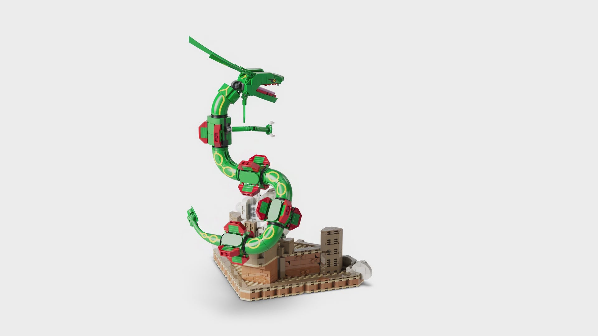 LEGO 72168 Pokémon Rayquaza Decor Figure Building Set