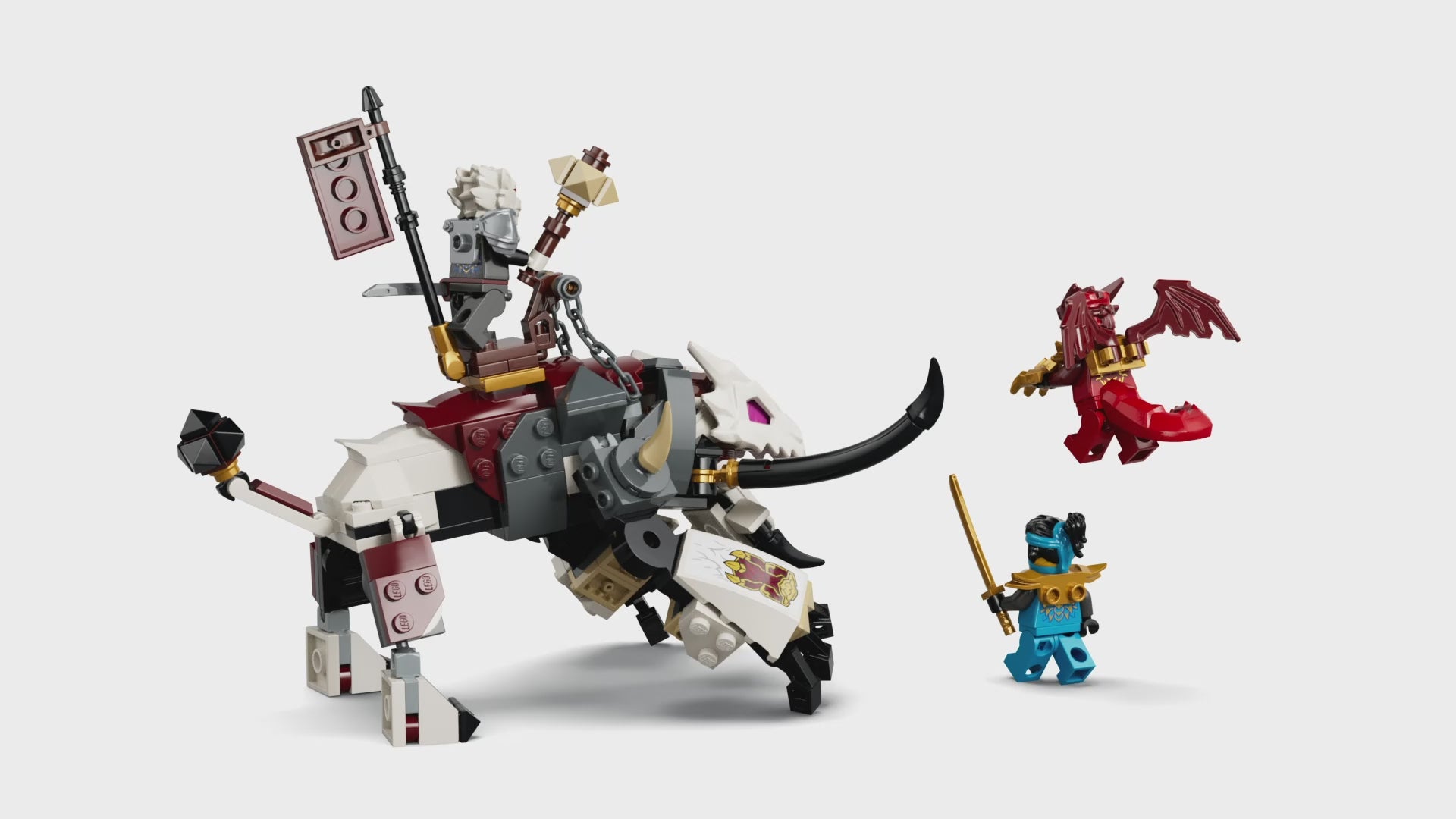 LEGO 71863 NINJAGO Zilvar and Grimtak the Dragon Beast