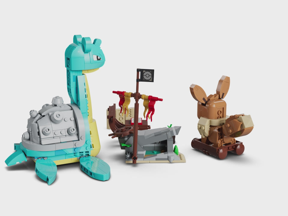 LEGO 72162 Pokémon SMART Play: Eevee and Lapras’s Treasure Hunt