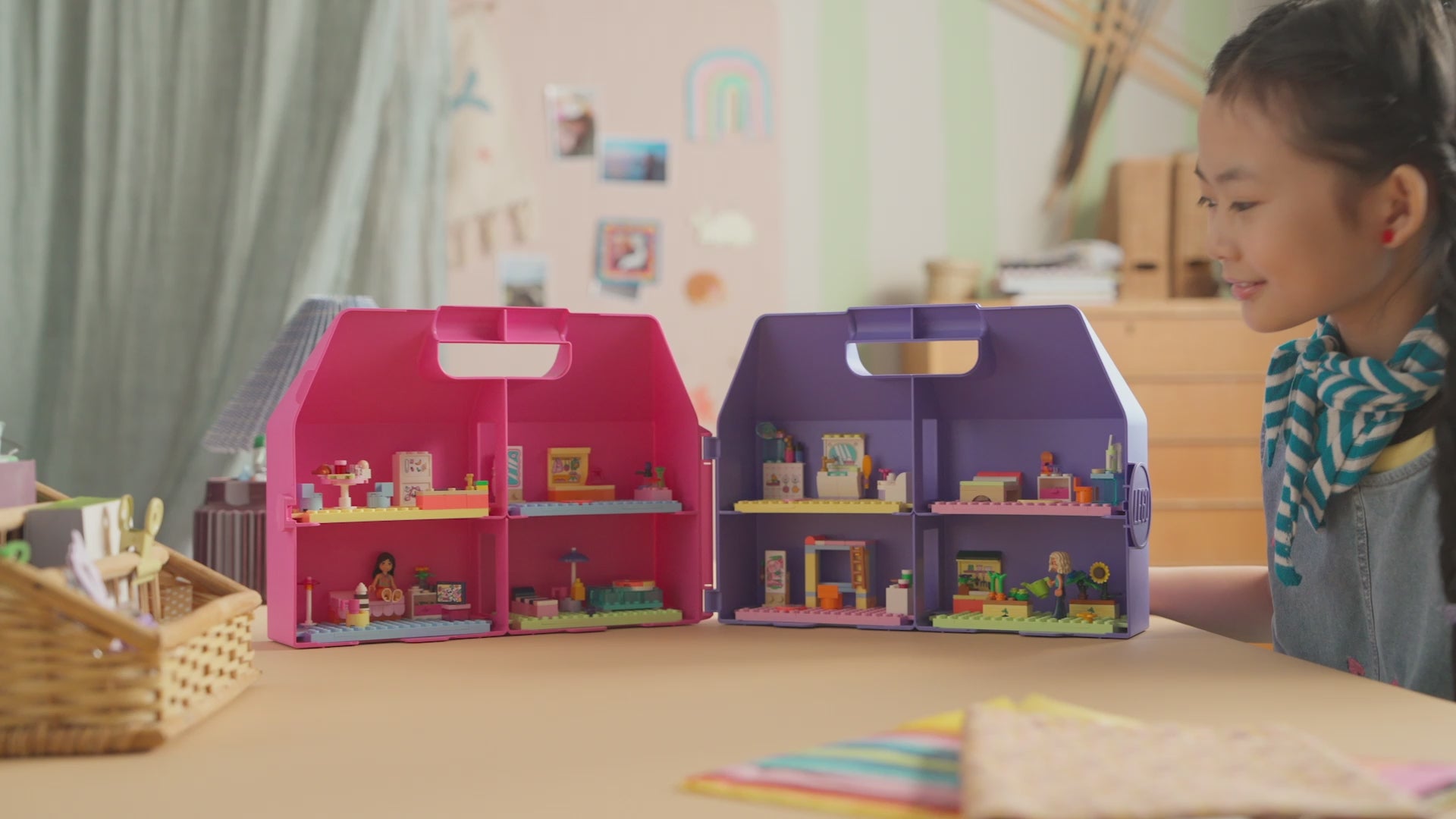 LEGO 42697 Friends Creative Dollhouse Suitcase Building Set