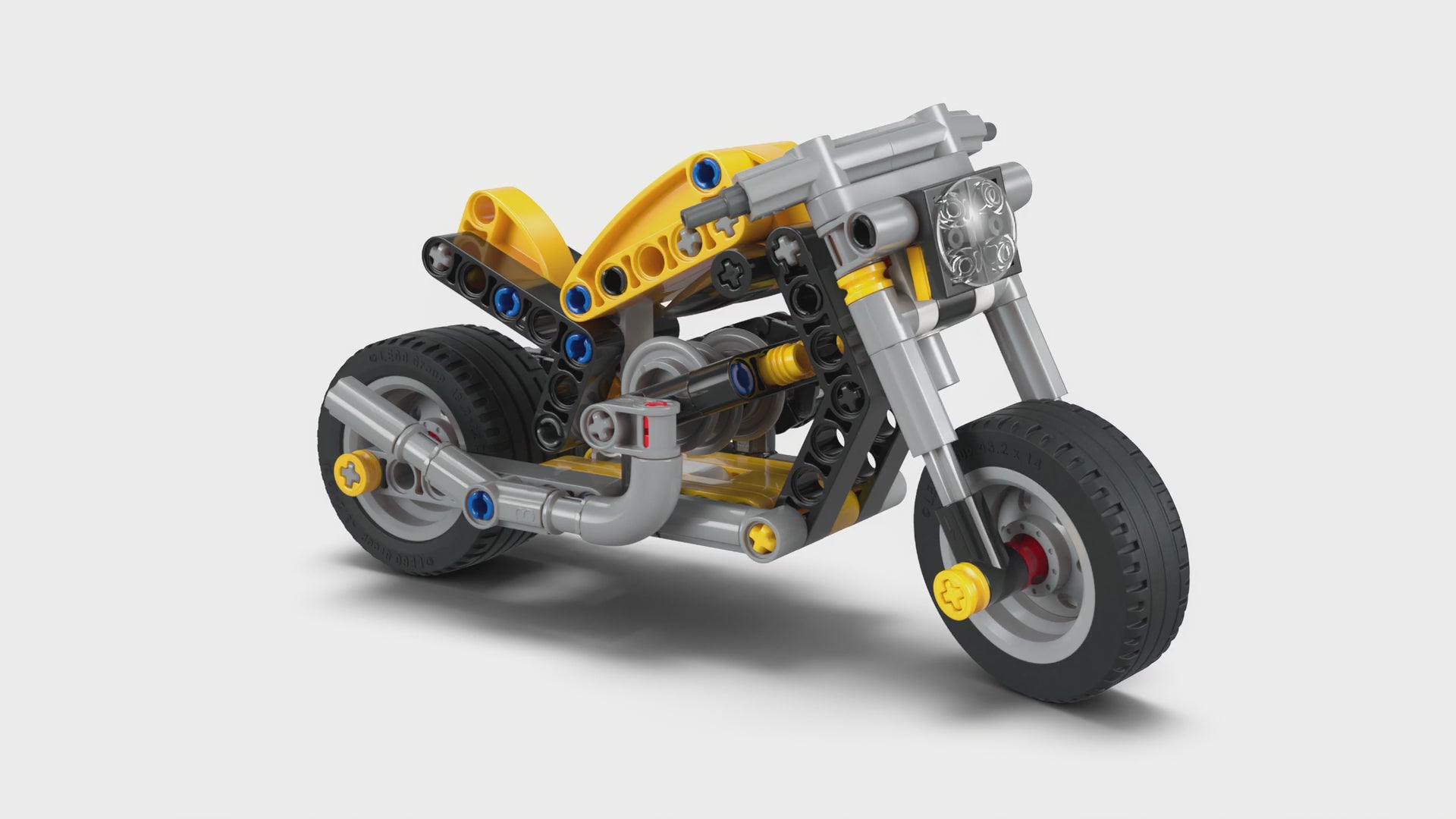 LEGO 42225 Yellow Motorbike