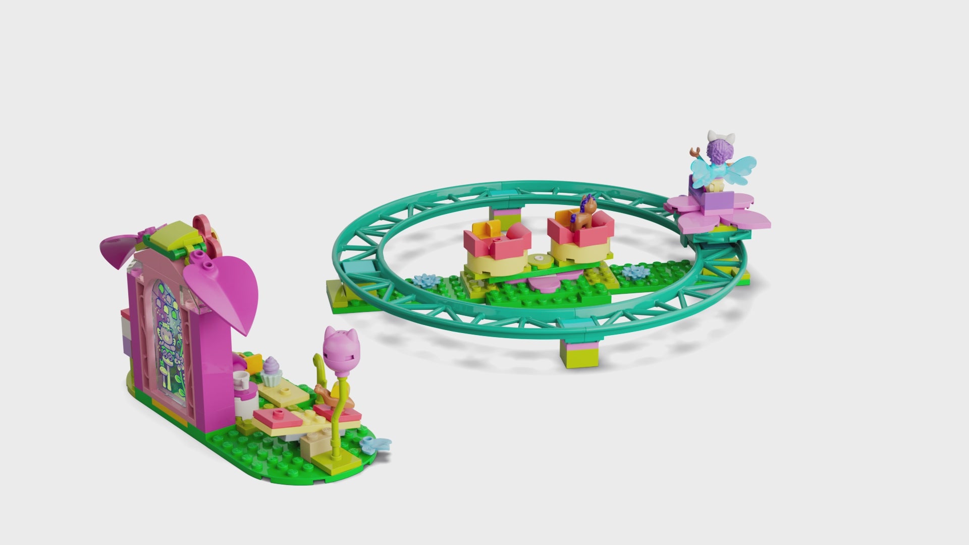 LEGO 11212 Gabby’s Dollhouse Kitty Fairy’s Garden House Toy