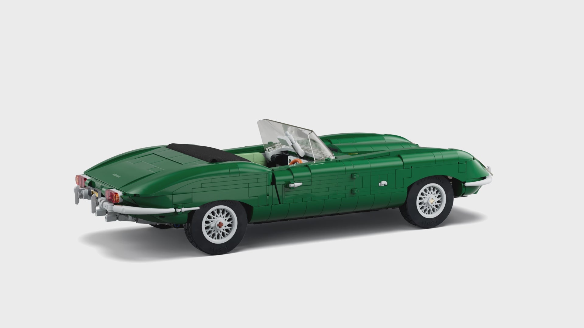 LEGO 11381 Icons Jaguar E-Type - Classic Sports Car Model