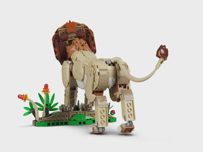 LEGO 31386 Creator 3 in 1 Wild Animals: Majestic Lion Toy