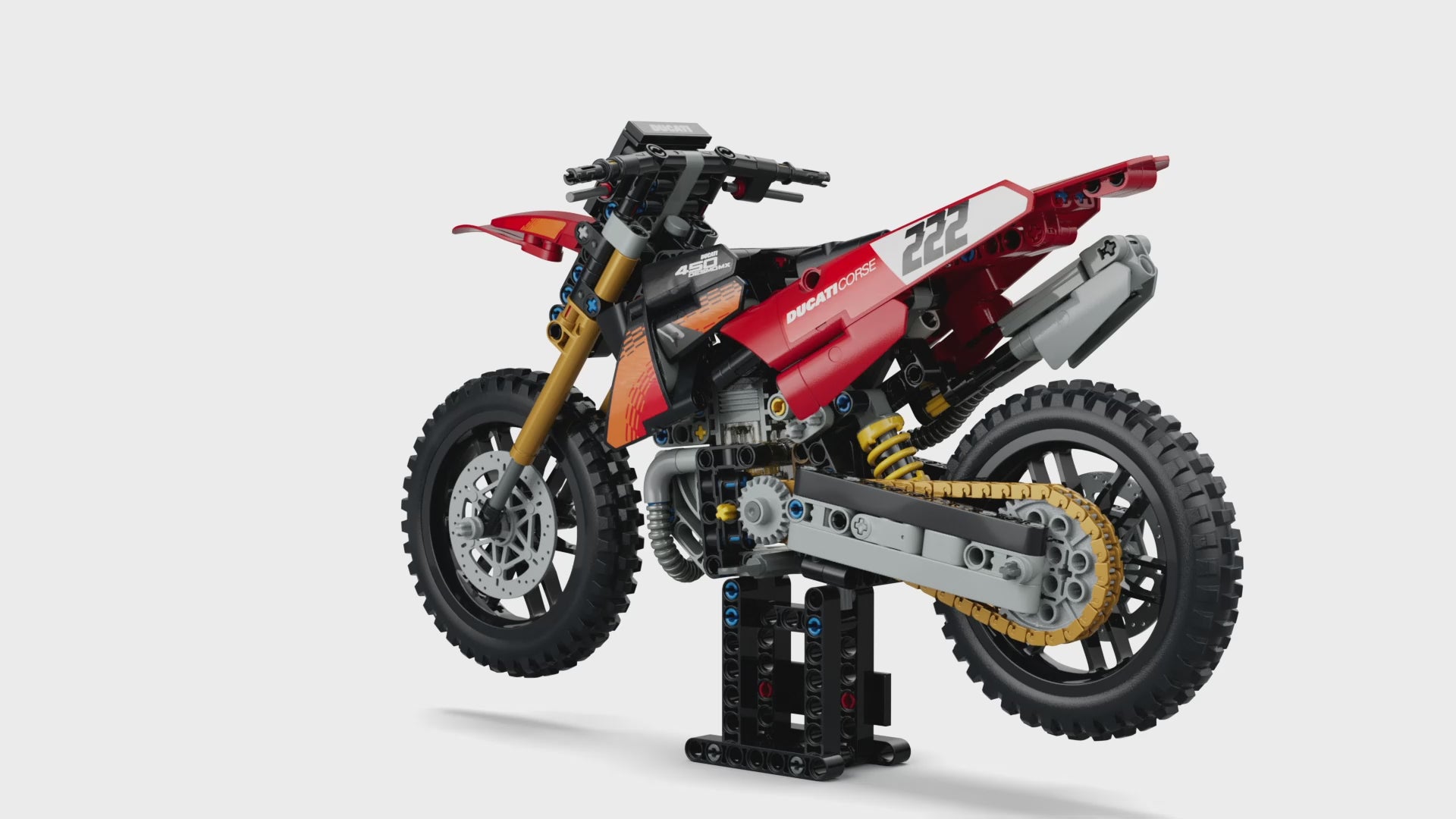 LEGO 42238 Technic Ducati Desmo450 MX Factory Motorcycle