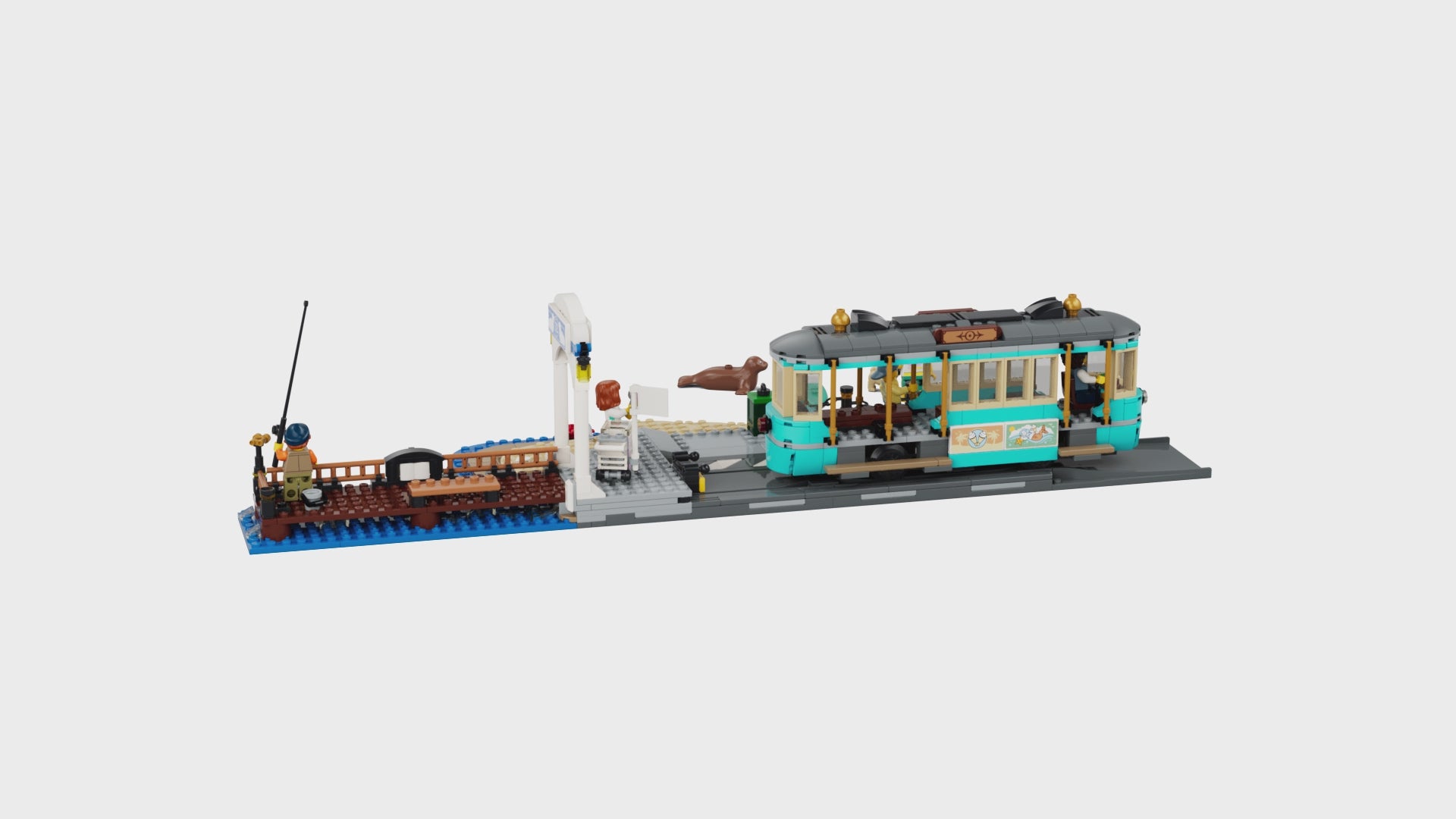 LEGO 60506 City Classic Beach Streetcar - Train Toys