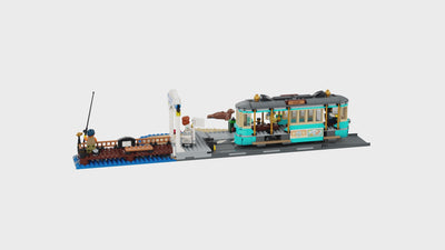 LEGO 60506 City Classic Beach Streetcar - Train Toys