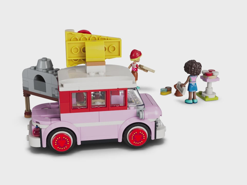 LEGO 42694 Friends Pizza Truck Building Toy Playset