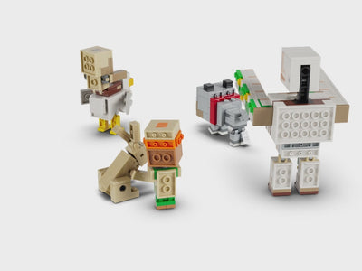 LEGO 21592 Minecraft Chicken Jockey Desert Attack Toy
