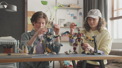 LEGO 71870 NINJAGO The Twin Titan Mechs Action Figures