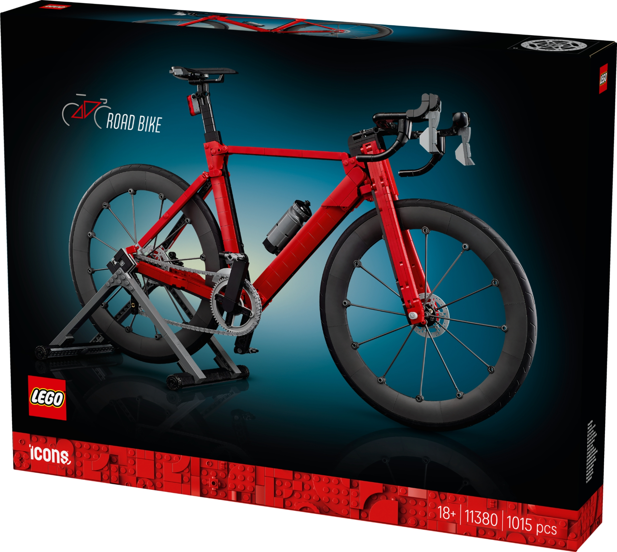 LEGO 11380 Icons Road Bike Sports Decor Building Set