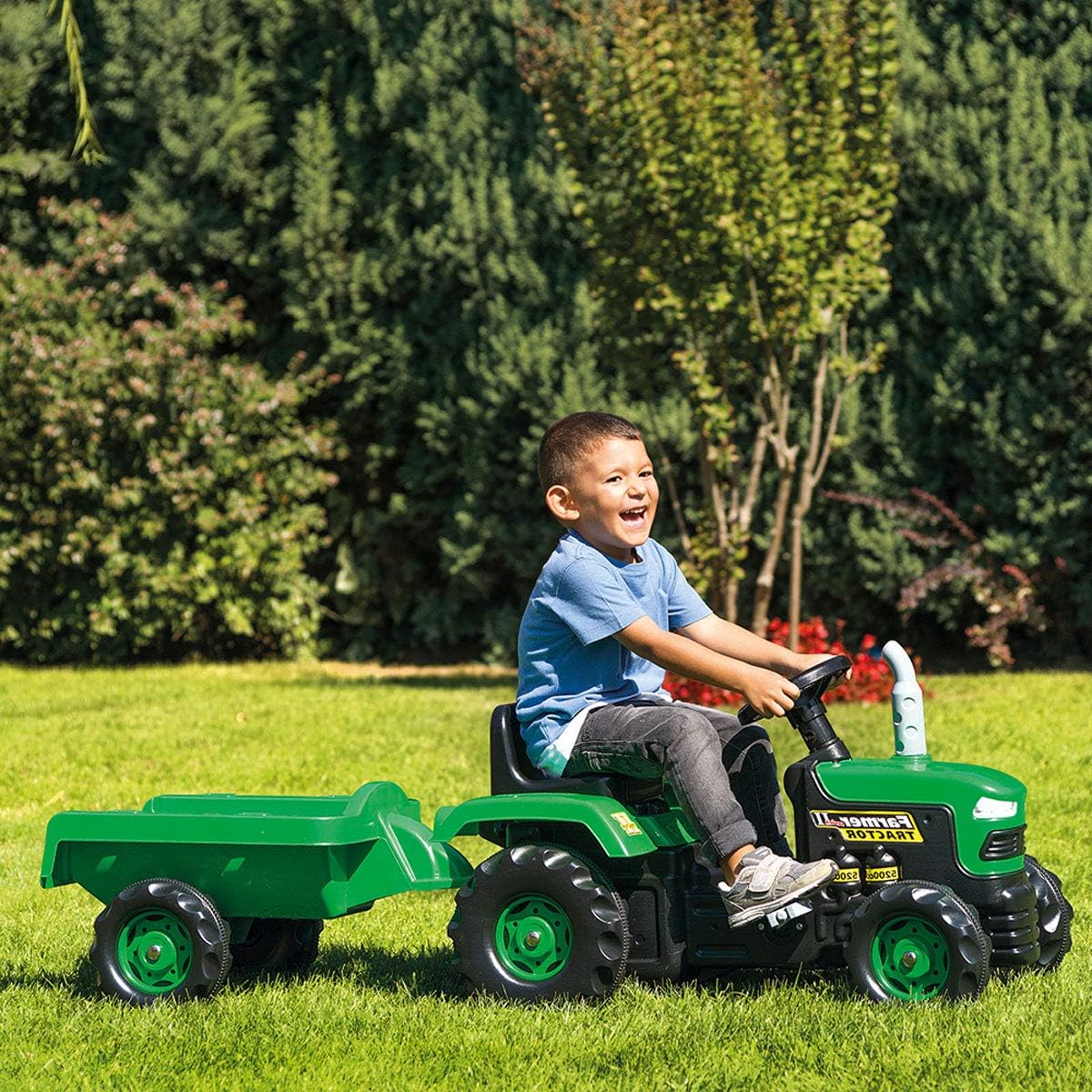 Dolu Tractor and Trailer Green