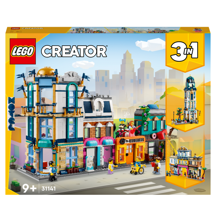 LEGO 31141 Creator 3in1 Main Street Model Building Kit