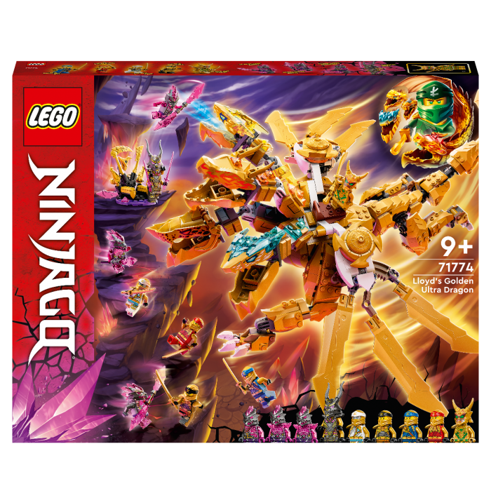LEGO® NINJAGO® review: 71774 Lloyd's Ultra Golden Dragon