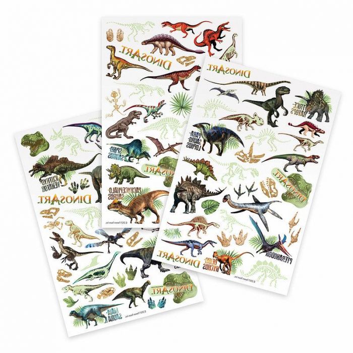 Mocossmy Dinosaur Temporary Tattoos for Kids9 Sheets Dinosaur Shark Pirate  Waterproof Fake Tattoos Body Decoration DIY Crafts for Kids Boys Girls  Birthday Gifts Ocean Themed Party Favor Supplies