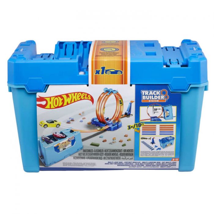 Mattel FLK90 Hot Wheels Track Builder Multi Loop Box