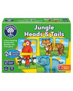 orchard Toys 058 Jungle Heads & Tails Game