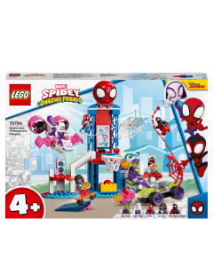 LEGO Marvel 10784 Spidey & Friends Spider-Man Webquarters Hangout 