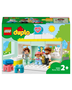 LEGO 10968 DUPLO Doctor Visit Large Bricks Building Set