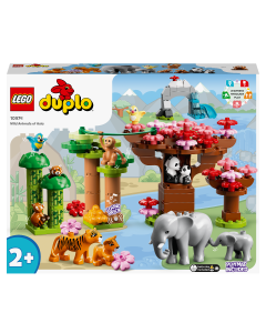 LEGO 10974 DUPLO Wild Animals of Asia Set with Baby Animal Figures
