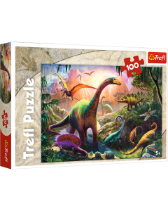 Trefl 16277 Dinosaur Land, 100 Piece Puzzle