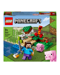 LEGO Minecraft 21177 The Creeper Ambush with Pig Figure 