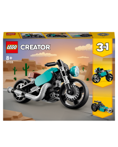 LEGO 31135 Creator Vintage Motorcycle Building Toy Set