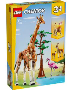 LEGO 31150 Creator 3in1 Wild Safari Animals Nature Toys Set