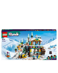 LEGO 41756 Friends Holiday Ski Slope and Café Winter Sports Set
