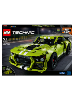 LEGO 42138 Technic Ford Mustang Shelby GT500 AR Pull Back Model Car